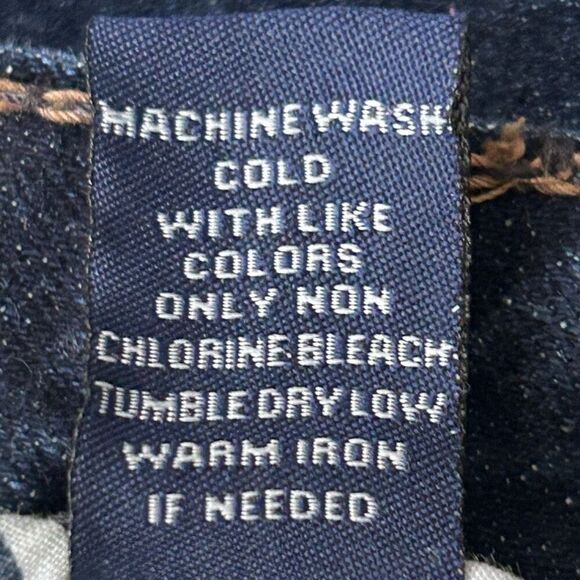 RUE21 Denim Jeans Women's Size 13/14 Blue Dark Wash Mid-rise Skinny Stretch - Picture 15 of 15